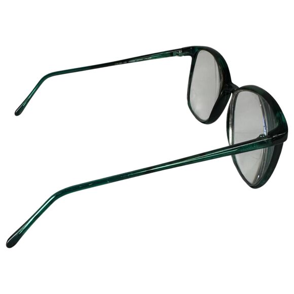 Charmant 4670 Polyflex 140mm Green Tortoise Shell Frames Japan - Picture 5 of 6